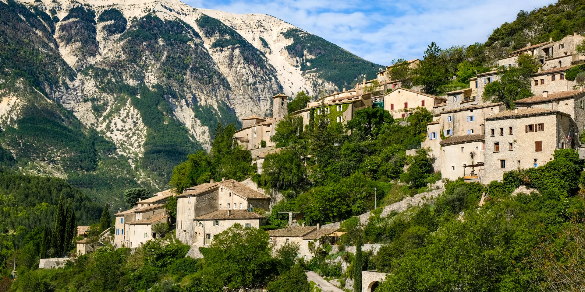 Dorf Brante im Toulourenc-Tal