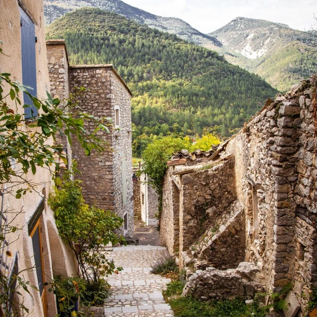 Steingasse in Saint-Léger-du-Ventoux