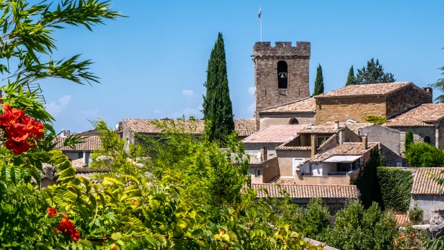 Vue sur le village de Villedieu