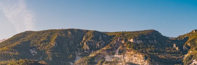Le vallée du Toulourenc à l'Aube