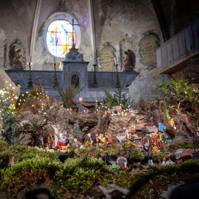 Ausstellung von Santons 2023 in der Kathedrale Sainte-Marie de l'Assomption