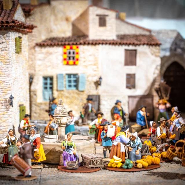 Ausstellung von Santons 2023 in der Kathedrale Sainte-Marie de l'Assomption