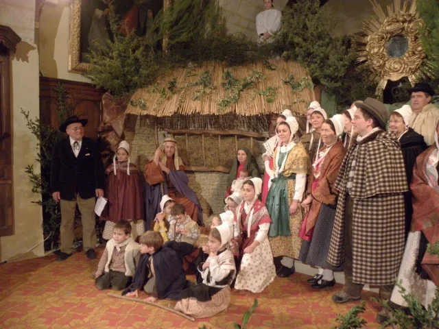 Creche Vivante Dorf Seguret