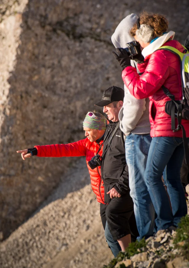 Wanderung zum Sonnenaufgang auf dem Gipfel des Mont Ventoux