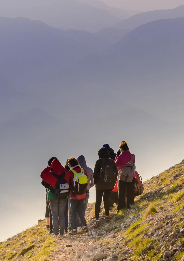 Sunrise hike to the summit of Mont Ventoux