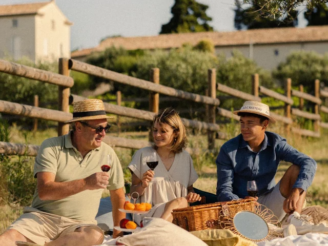 Picknick Aoc Rasteau Teilen