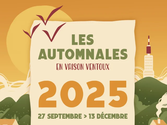 2025 Automnales Poster Generique A3 Bd