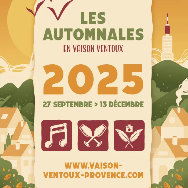 2025 Automnales Poster Generique A3 Bd